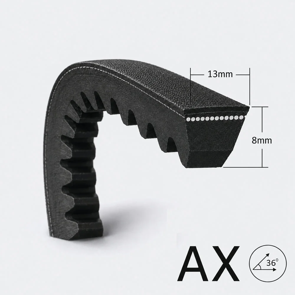 ConCar AX kilerem 13x8 v-belt profil