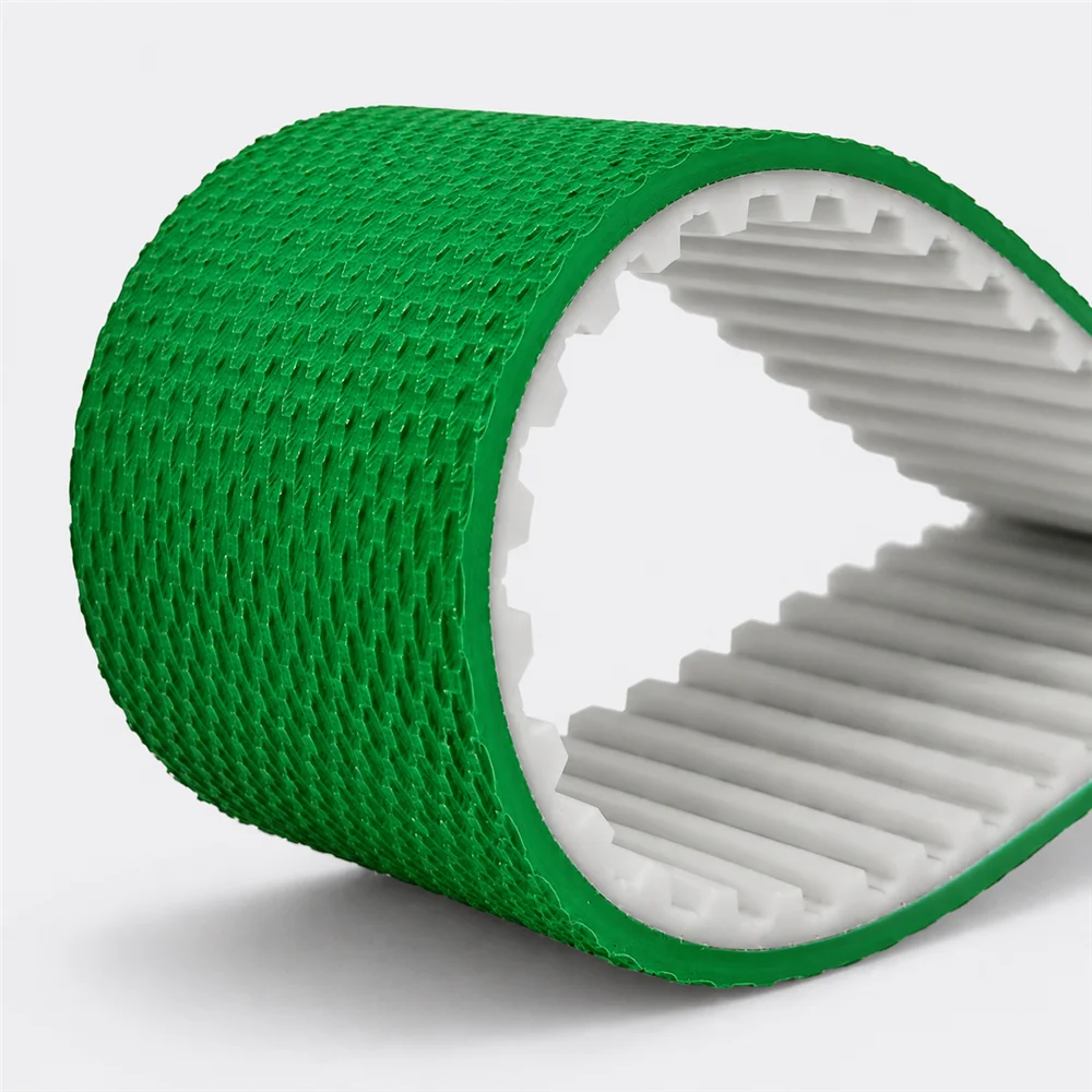 nbr-elastomer-green-gstr-35 NBR elastomer grøn GSTR 3,5 belægning til tandremme – Glat