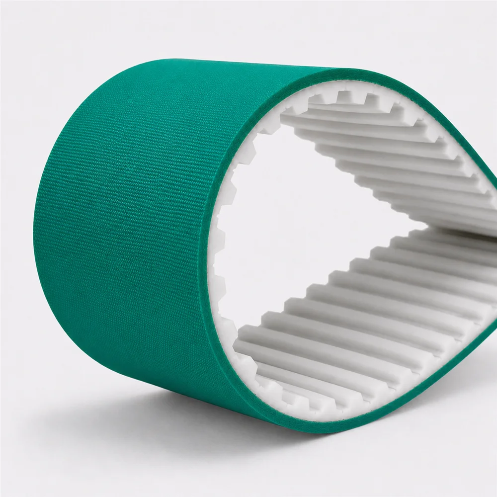 nbr-elastomer-gron NBR elastomer grøn belægning til tandremme – Glat
