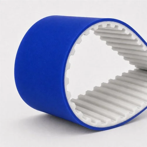 coating silicon 35 sha blue timing belt tandrem