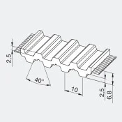 Tandrem T10 DL / DD (dobbelt fortandet)